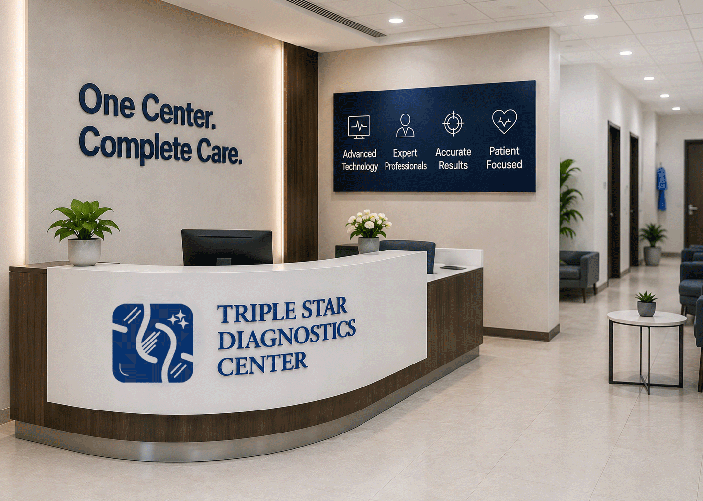 Triple Diagnostic Center Reception
